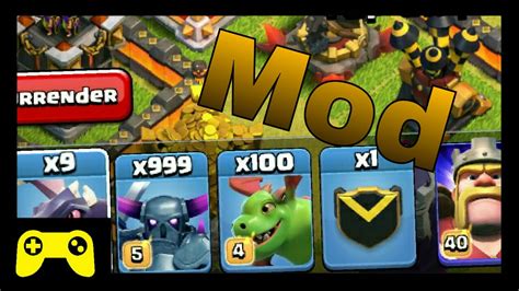 clash of clans modded|More.